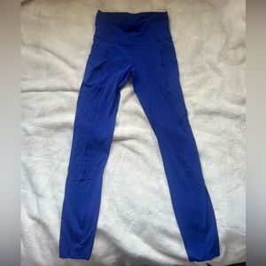 lululemon royal blue leggings